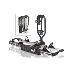 XLC Porte-vélo Azura Easy CC-C06 Pliable, Pour 2 VAE (NON Basculant )