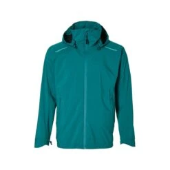 Basil Skane Veste Imperméable Homme Turquoise