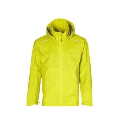 Basil Skane Veste Imperméable Homme Jaune Réfléchissant